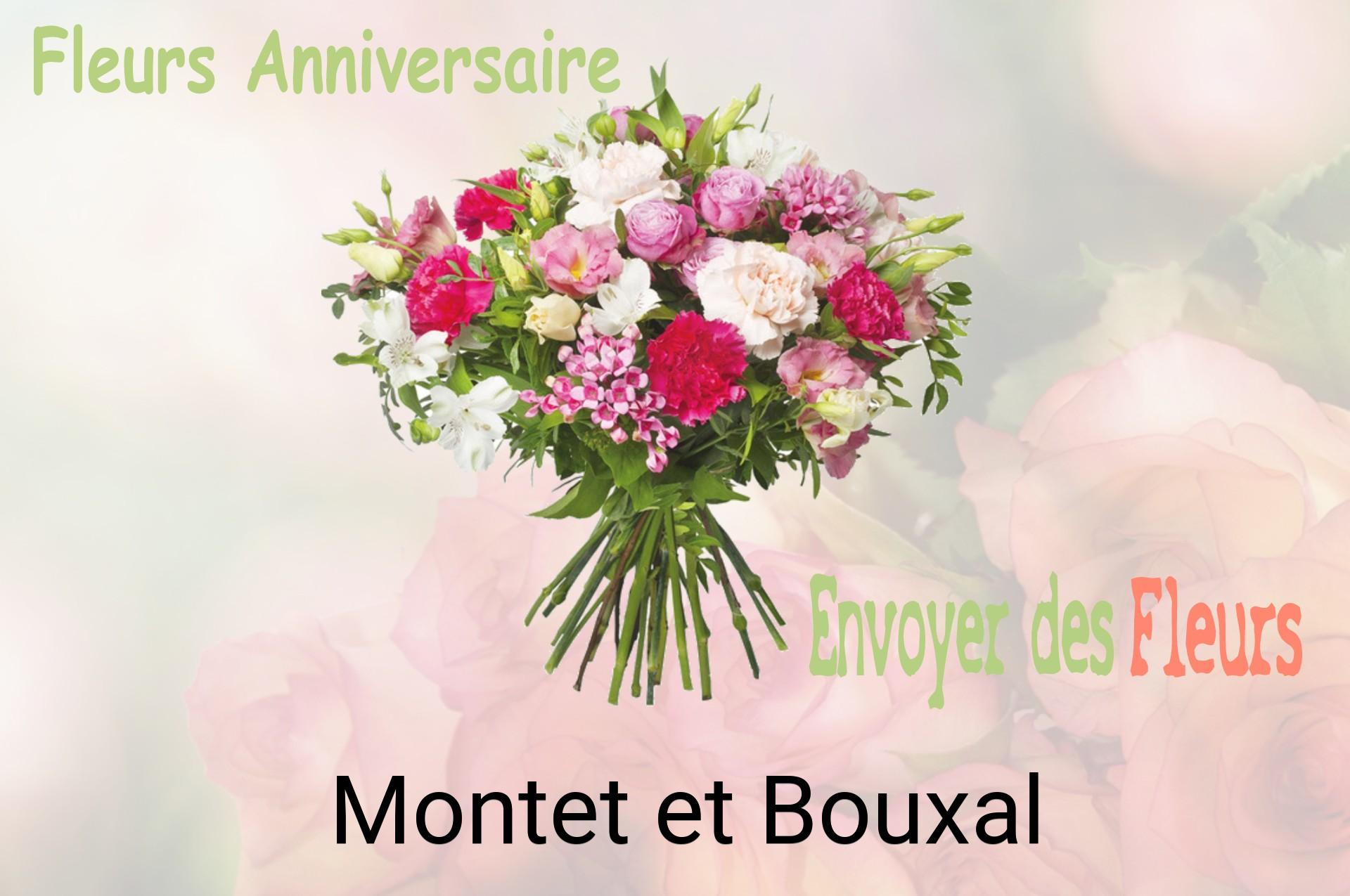 Bouquet de fleurs d’anniversaire livré à Montet-et-Bouxal