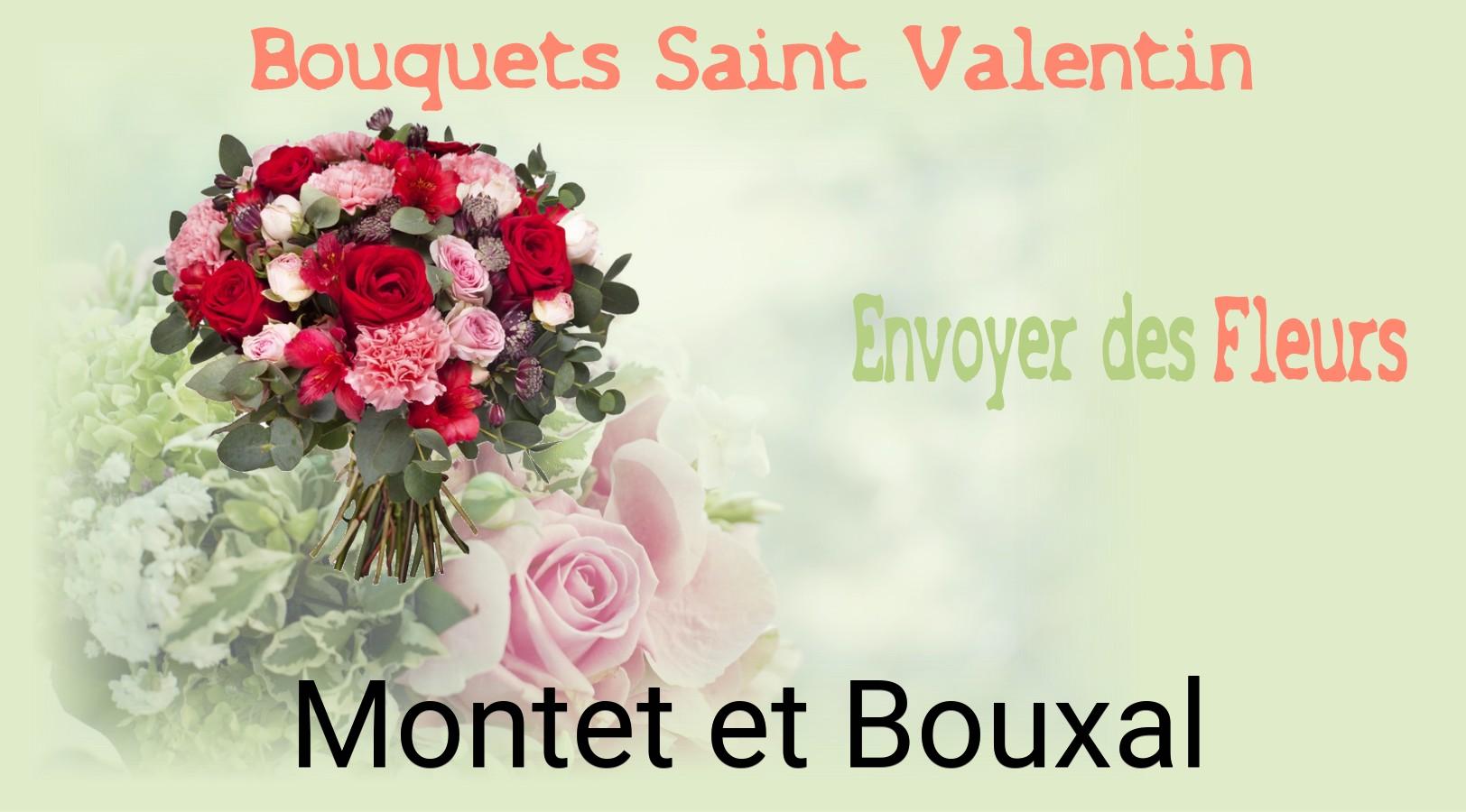 Roses de Saint-Valentin livrées à Montet-et-Bouxal